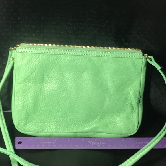 Mint Green Fossil Crossbody Purse - Picture 5 of 8
